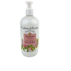 Crabtree & Evelyn Rosewater Body Lotion 16.9 oz NEW Pump Bottle Dispenser Rose